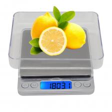 Весы Кухонные цифровые карманные, 3000 г, 0,1 г, 2 кг