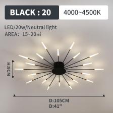 TONDI Современная люстра LED