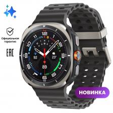 Умные часы Samsung Galaxy Watch Ultra LTE 47mm, (2025) (L705FZS1CAU), серый титан