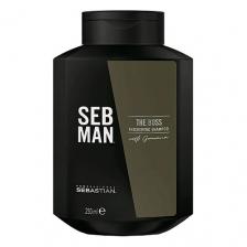 Шампунь для волос SEBASTIAN PROFESSIONAL Шампунь для объема волос SEB MAN The BOSS Thickening 250
