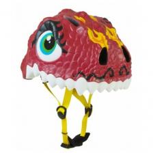 Шлем - Crazy Safety - размер M (54-59 см) - Chinese Dragon/красный дракон - защитный - велосипедный - велошлем - детский