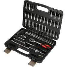 Набор торцевых головок Торцевые головки DRAUMET 1/4" 53 шт. D313-04