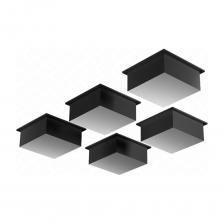 Светодиодный светильник MB Light MBL Домино-5x6-830-0-В1-RAL9005-90x90x40-44-0-3- (АА0185) 5030001