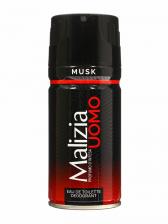 Дезодорант aэрозоль, мужской MALIZIA MUSK, парфюмированный, 150 мл