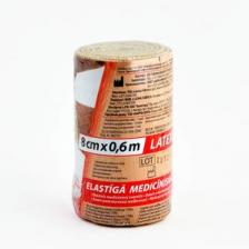 Бинт эласт. Лаума (0.6м х8см) с застежк.