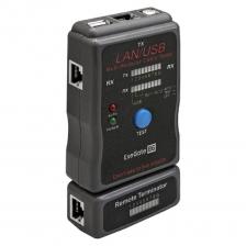 EXEGATE Тестер сетевой EX-T5448 для RJ-45/RJ-11/RJ-12/USB [EX293160RUS]