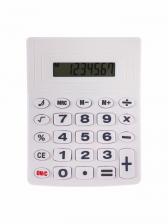 Калькулятор настольный 8-разрядный, белый