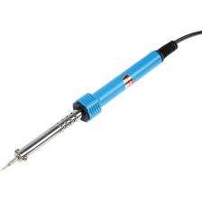 Паяльник марки ТУНДРА предназначен для работ, связанных с точечным нагревом. Инструмент применяется для следующих видов работ: пайка, лужение, монтаж металлических деталей и работ по дереву. Паяльник питается от сети в 220 В. и имеет мощность в 30 Вт, благодаря чему происходит быстрый нагрев жала. Специальный изоляционный слой предотвращает случайный контакт с токоведущей частью во время работы с инструментом. Удобная пластиковая рукоятка обеспечит удобством во время работы.