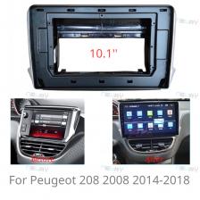 10,1-дюймовый для Peugeot 208 2008 2014-2018 автомобильный радиоприемник Fascias Android GPS MP5 стереоплеер 2 Din головное устройство панель приборная панель установка