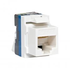 Модули Keystone от TERACOM – это высококачественные информационные розетки-вставки модульного типа, предназначенные для быстрого терминирования проводников витой пары посредством IDC контактов при организации и построении медных кабельных систем и СКС. Информационные модули TERACOM PRO и TERACOM CS отлично подходят для создания надежной и гибкой кабельной инфраструктуры на любом типе объектов в коммерческом, социальном и промышленном секторе, на спортивных сооружениях и аренах. Конструктивно модули Keystone представляют собой пластиковые изделия, на лицевой стороне которых располагаются гнезда (разъемы) 8P8C RJ45 через которые происходит сопряжение с вилками RJ45. С обратной стороны располагается колодка IDC-контактов для терминирования витой пары к модулю. В зависимости от применения модулей для розеток и патч-панелей позволяет быстро внести изменения в конфигурацию сети и ускорить монтаж кабельных систем. Применение экранированных модулей позволяет дополнительно защитить точки коммутации и линии от воздействия электромагнитных импульсов и помех.