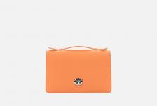 Сумка через плечо из эко-кожи Оранжевая KEDDO COUTURE