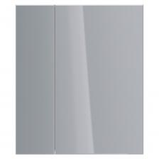 Шкаф зеркальный Lemark UNIVERSAL 70x80 см, 2-х дверный, цвет корпуса белый глянец LM70ZS-U