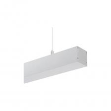 Светильник линейный подвесной произведен из алюминиевого профиля. Окрашен порошковой краской. Длина 1050 мм, сечение - 50x50 мм. Крепление светильника производится с помощью регулируемых тросов. Поставляется в готовом виде и не требует дополнительной сборки. В светильник интегрирован датчик движения, что позволяет оптимизировать расходы электроэнергии на освещение. Идеально подходит для освещения офисных центров, ресторанов, отелей, общеобразовательных учреждений, коммерческих и торговых площадок. Длина регулируемого подвеса: 100-2000 мм. Расстояние определения движения (область обнаружения 100%): При монтаже на потолке (высота 3 м): >=3 м (скорость движения (0.3–1 м/с) При монтаже на стене (высота 2 м): >=8 м (скорость движения 0.3 м/с), >=4 м (скорость движения 1 м/с)