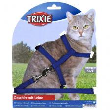Trixie Шлейка с поводком для кошек, 22-42 см