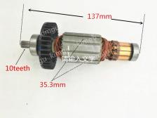 Двигатель якоря 519173 -3 для MAKITA DSS610RFE SS610D BSS610RFE DSS610RMJ BSS610SFE BSS610RFE BSS610 DSS610
