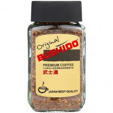 Кофе растворимый Bushido Original, стеклянная банка, 100 г, 9 уп.
