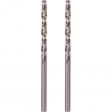 Сверло по металлу кобальтовое MONOGRAM HSS-Co, 3,5 мм, 2 шт 105-567 - это высококачественное сверло, предназначенное для сверления отверстий в различных металлах и сплавах. Изготовленное в соответствии с международными стандартами, данное сверло обеспечивает высокую точность и эффективность сверления.Быстрорежущая сталь легированная кобальтом Р6М5К5. Серия Special. Спиральные сверла с содержанием кобальта 5% для самых высоких нагрузок при сверлении металлов. Полностью шлифованные. Угол заточки сверла 135° с двойной подточкой, что не требует кернения. Подходит для обработки металлов с пределом прочности на растяжение до 1100 Н/мм2. ГОСТ 10902-77 (DIN 338). Твердость по роквеллу 64-67HRC. Рекомендуется работать с использованием СОЖ.Внимание, изображение товара может отличаться от реального! Верные параметры указаны в технических характеристиках товара.