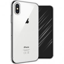 Силиконовый чехол на Apple iPhone X (10) / Айфон Икс (Десять), прозрачный
