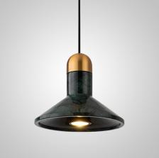 Подвесной Светильник Rarity Green Brass От Imperiumloft