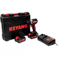 Аккумуляторный ударный гайковерт-винтоверт KEYANG DW20BLH-315 (Set) представляет собой профессиональный инструмент, который идеально подходит для выполнения различных задач благодаря своей мощности и функциональности. Оснащенный бесщеточным двигателем, он обеспечивает надежную и долговечную работу. Квадратный патрон размером 1/2х1/4 дюйма позволяет использовать инструмент с различными крепежными элементами, а максимальный крутящий момент в 315 Нм обеспечивает высокую производительность. Частота вращения шпинделя достигает 2800 об/мин, что способствует быстрой и эффективной работе. Наличие функции удара и реверса расширяет возможности использования, а встроенная подсветка облегчает работу в условиях недостаточного освещения. Инструмент работает от литий-ионного аккумулятора с напряжением 18 В и емкостью 5 А*ч, что обеспечивает продолжительное время работы. В комплекте поставляются два аккумулятора и удобный кейс для хранения и транспортировки.