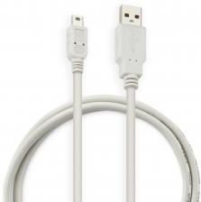Кабели, шлейфы, переходники Кабель Buro USB2.0-M5P-1 USB A(m) mini USB B (m) 1м серый