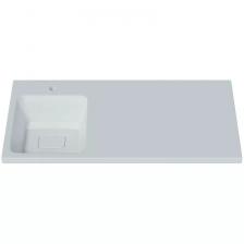 Раковина на стиральную машину Orange 100 левая белая