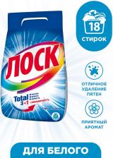 Стиральный порошок Лоск Горное озеро для белого 2.7кг 18 стирок