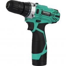 Шуруповерт аккумуляторный TRUSTFIELD ETCD-12.1.1. с набором инструментов (35 предметов) предназначен для работ по заворачиванию/отворачиванию крепежа и сверлению отверстий в дереве, металле и пластике. Компактный и достаточно мощный для своего размера инструмент отлично подойдёт для работ в труднодоступных местах. Малый вес, высокий крутящий момент с возможностью регулировки, обрезиненная рукоятка и прекрасная эргономика обеспечивают полный контроль инструмента и комфорт во время использования. Регулировка крутящего момента и режим сверления Механический двухскоростной планетарный редуктор Электронная регулировка скорости Быстрозажимной патрон Функция реверса Светодиодная LED подсветка Эргономичная обрезиненная рукоятка для продолжительной работы Индикатор заряда батареи Комфортный вес инструмента Применение: заворачивание/отворачивание крепежа и сверление отверстий в дереве, деревосодержащих материалах, фанере, плитах OSB, металле и пластике.