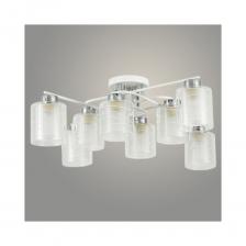 Люстра Росток 07378/8 WT+CR белый/хром, 8x40W, E27, d770, h255, GNV24 988385181