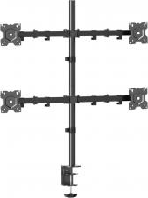 Кронштейны для мониторов ONKRON Кронштейн для мониторов черный 13"-32" макс.32кг настольный поворот и наклон [D421E]