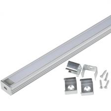 Профиль для светодиодной ленты UFE-K10 Silver/Frozen Polybag Uniel UFE-K 200