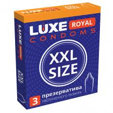 LUXE CONDOMS Презервативы LUXE ROYAL XXL Size 3.0