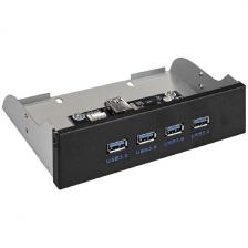 Планка USB на переднюю панель ExeGate U5H-625 5.25 (EX289290RUS)