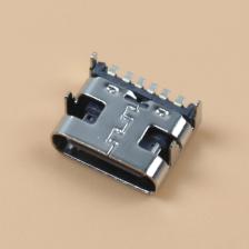 10-50 шт. 6-контактный 6P SMT разъем Micro USB Type C 3.1 гнездовой разъем SMD DIP для дизайна печатной платы DIY сильноточная зарядка