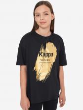 Футболка для девочек Kappa, Черный