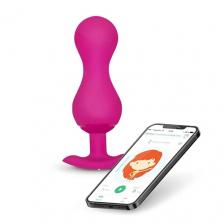 Вагинальные шарики GVIBE Умный тренажёр Кегеля Gballs 3 App Petal Rose