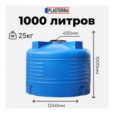 Вертикальная емкость PLASTERRA PT VLS 1000 4631169740825