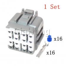 1 комплект, 16-контактная вилка переменного тока в сборе, автоматическая вилка проводки 6189-0715, автоаксессуары 6188-0495, автомобильный масляный насос трансмиссии, электрическая розетка для проводов