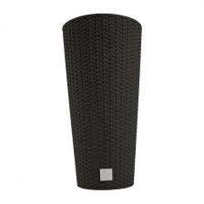 Кашпо для цветов Prosperplast Rato Tubus 27+15л, венге Артикул: DRTUS300-440U