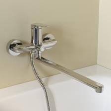 Смеситель для ванны IDDIS Zodiac X (ZDXSBL2i10WA) с длинным изливом