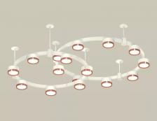 Комплект подвесного светильника Ambrella Light Techno Ring XR92211160 (A9221, A9226, C9241, C9236, N8126)