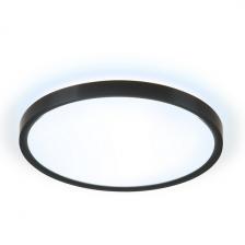 Потолочный светодиодный светильник круглый IP44 с подсветкой Ambrella Orbital Air FZ3055