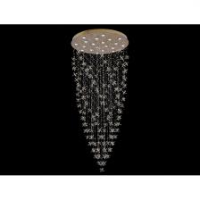 Потолочный светильник круглый хрустальный Newport 8000 8020/1000 gold