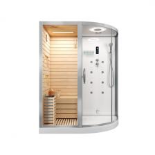 Cerutti SPA Душевая кабина с сауной Ceruttispa LUGANO-L White CT8345