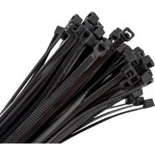 Хомут стяжка нейлоновая SUPRLAN 3,6x250мм черная UV (100pcs) 06-1036