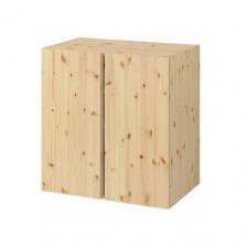 Шкаф деревянный двухдверный распашной IKEA Ivar/Икеа Ивар 80*50*83 см