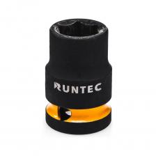 Шестигранная ударная головка, изготовленная из высококачественной закаленной хромомолибденовой стали CrMo, устойчивой к высоким ударным нагрузкам с оптимальным сочетанием твердости и ударной вязкости для интенсивной эксплуатации в тяжелых условиях.  Предназначены для работы с ударными гайковертами и пневмотрещотками в автосервисах, пунктах СТО, шиномонтажных мастерских при обслуживании и ремонте легкового и грузового транспорта, а также на промышленных предприятиях.  Геометрия ударной торцевой головки соответствует стандартам DIN, что гарантирует высокую точность изготовления, эргономичность и длительный срок службы, при этом инструмент значительно превосходит требования DIN по показателю надежности (тест на излом, Н·м).  Крупная маркировка размера рабочего профиля ударной головки для быстрой идентификации.  Поставляется с индивидуальным пластиковым подвесом.  При производстве ударных головок RUNTEC используется только современное оборудование и высококачественные материалы. Строгое соответствие нормам безопасности и стандартам качества гарантирует длительный период эксплуатации и безопасную работу при соблюдении рекомендаций к использованию. Внимание, изображение товара может отличаться от реального! Верные параметры указаны в технических характеристиках товара.