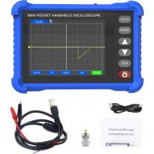 Компактный и надежный осциллограф для профессионалов в области ремонта, электроники и для образовательных целей. Прибор оснащен четким 2.8-дюймовым экраном (320x240) и предлагает полосу пропускания 250 кГц с частотой дискретизации 2.5 MS/s для точных измерений. Функция автоматической настройки (AUTO) мгновенно отображает waveform, а гибкие режимы запуска (Auto/Normal/Single) подходят для различных сигналов. Легкий (100 г) и малогабаритный, он идеален для мобильного использования. Встроенного аккумулятора 400 мА·ч хватает до 3 часов работы, а зарядка через Type-C делает использование удобным.