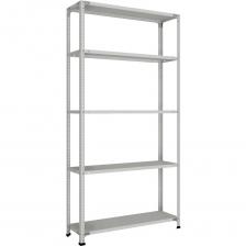 Металлический полочный стеллаж СТ-011 на винтах используется для хранения документов и небольших грузов в офисах, архивах, складах и других помещениях. Окрашенные полки и стойки. В комплект входят уголки для верхней и нижней части стоек.