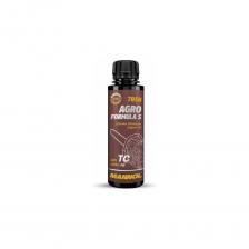 Специальное высококачественное моторное масло на синтетической основе для современных двухтактных двигателей, работающих на высоких оборотах и при интенсивном использовании. Современный пакет присадок и синтетическая база обеспечивает устойчивую работу двигателя при любых условиях применения, в том числе высоких температурах и нагрузках, предотвращает образование нагара, лака и кокса на поршнях, свечах и клапанах, предотвращает залегание поршневых колец, что увеличивает срок службы двигателя Бездымное сгорание Специальные беззольные моющие компоненты поддерживают превосходную чистоту деталей двигателя Моментально образует очень стабильную смесь со всеми видами топлива Обладает отличными антикоррозионными, противоизносными и антифрикционными характеристиками Предназначено для использования во всех видах двухтактных двигателей: косилках, триммерах, культиваторах, цепных и дисковых пилах, спецтехнике для лесного хозяйства и строительном оборудовании и т.д. Необходимо соблюдать пропорции топливно-масляной смеси рекомендуемые изготовителями двигателей. В случае отсутствия таковых – рекомендуемая пропорция 1:50. Соблюдайте предписания производителя, указанные в руководстве по эксплуатации мотора! Окрашено в красный цвет для визуального контроля масла в смеси.